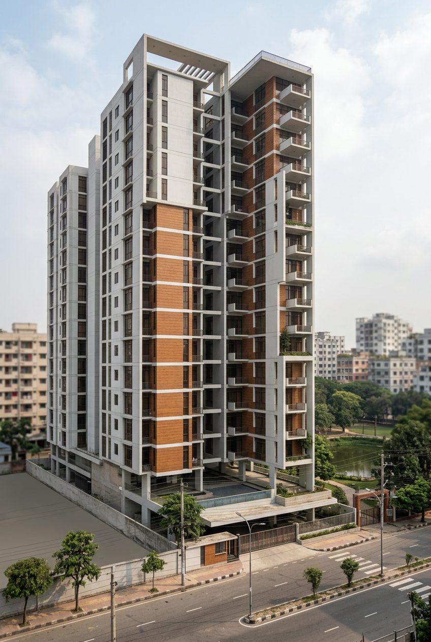 Winstone 7. Kanan Hill progressing at Sector 16, Uttara