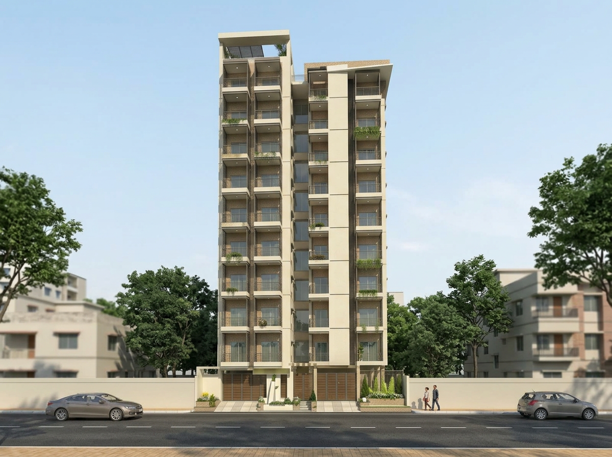 Winstone 3 — closer architectural view of the building frontage
