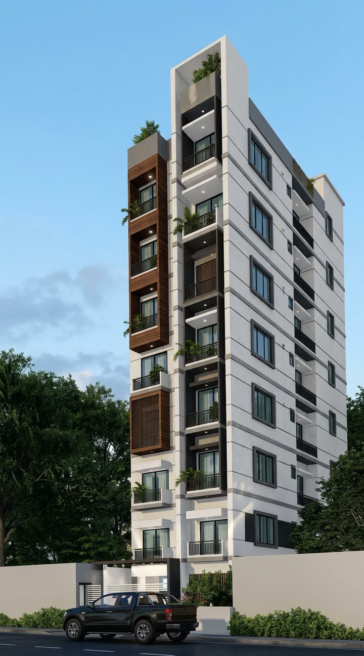 Winstone 9. Winstone Park Shouthern — building rendering, Block-A, Sector-17, Uttara 3rd Phase, Dhaka